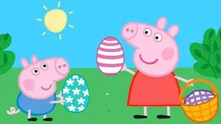 Peppa Pig EASTER EGGS 🐤🥚🐰 Learn with Peppa Pig