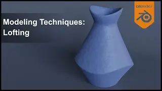 Blender3D | SubD Modeling Techniques: Lofting
