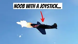 Trying War Thunder for the First Time with a Joystick...