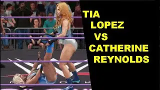 GLOW 1985 Tia Lopez vs Catherine Reynolds