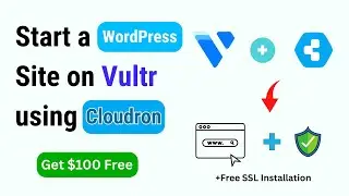 How to Start a Wordpress Site on Vultr using Cloudron