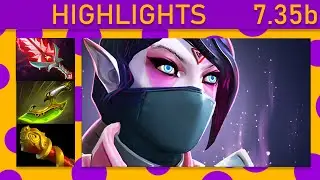 ✨Mikoto Templar Assassin 78% Kill participation! Mid Highlights 7.35b - Dota 2 Top MMR