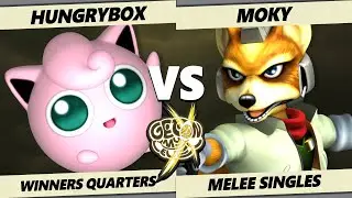 GOML X - Hungrybox (Jigglypuff) Vs. Moky (Fox) Smash Melee - SSBM