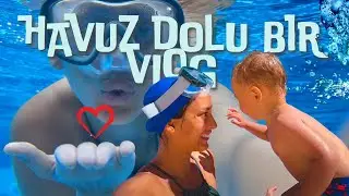 Bol Dalmalı Havuzda Bir Gün 🏊🏽‍♀️🤿 | 