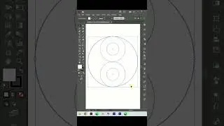 Yin Yang in Illustrator tutorial ।। Illustrator tips ।। #shorts #illustration