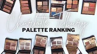 2024 Charlotte Tilbury Luxury Eyeshadow Palette Ranking!