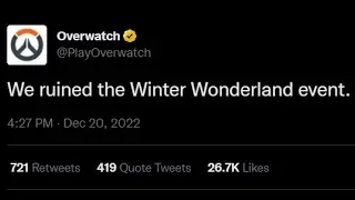 Overwatch 2s Winter Wonderland Event Is Underwhelming...