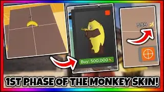 PHASE 1 OF MONKEY SKIN OFFICIALLY STARTED! | Roblox Arsenal