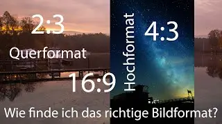 Wie finde ich das richtige Bildformat?