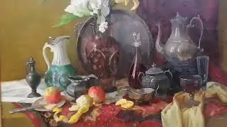 На выставке 