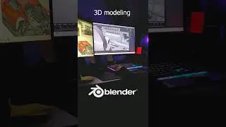 3D Game Asset in Blender & Substance Painter - Racing Car. #b3d #3d #car #blender #game #gamedev