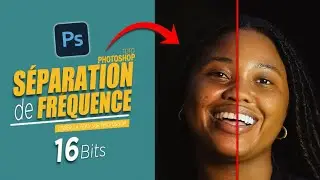 Comment lisser la peau sur Photoshop (Séparation de fréquence)  Image 16 bits.