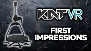 KatVR Core 2 - First Impressions - Using A VR Treadmill For The First Time! 