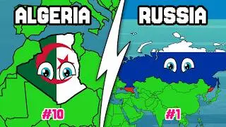 Top 10 Largest Countries in the World 🌍