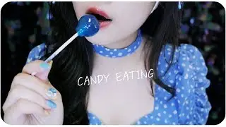 ASMR Lollipop candy Eating  /キャンディー食べる   No Talking Korean ASMR