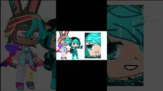 As I drew now VS before *🤪😅🥴😂~ #gachaclub #gachashorts #gachalife #gachatrend #gachaeditz #neonbunny