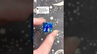 Why don’t I center the numbers on my dice? #dice #craft #dnd #art #handmade