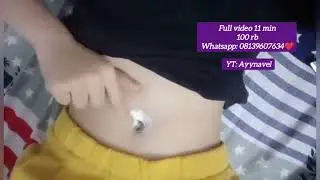 Navel play udel cewek belly button play navel finger