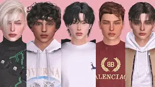 5 ADOLESCENTES COMPLETOS ✨+DOWNLOAD / The Sims 4 - Create a Sim 
