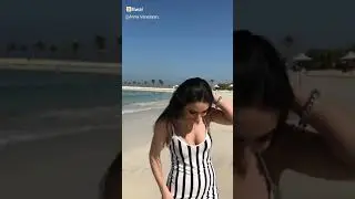 Beautiful Dubai ,and hot girl
