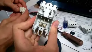 Разбираем контактор Hager ESC425 - Chemist