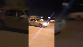 Crazy Nutcase Shouts At Cars Passing By