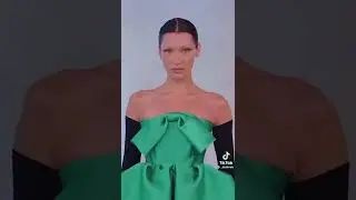 bella Hadid for belenciaga