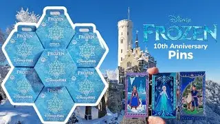 Disney Frozen 10th Anniversary Pins