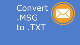 How To Export Outlook Emails to Text Files