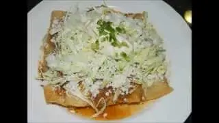 Receta:Enchiladas de Papa con Salsa de jitomate
