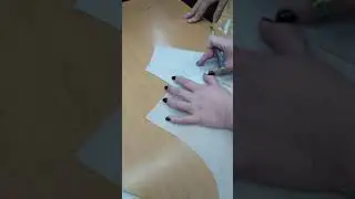 Трансформация детали нижнего воротника мужского пиджака перед разработкой лекала верхнего воротника
