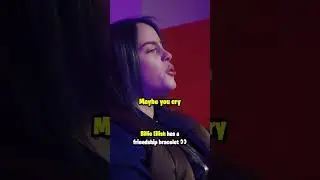 #Billie Eilish has a friendship bracelet 👀