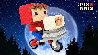 E.T. The Extra-Terrestrial 3D - Pix Brix Instructions
