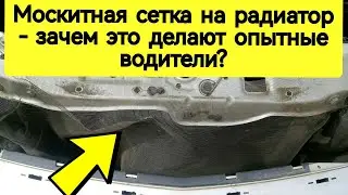 Москитная сетка для защиты радиатора. Стоит ли ставить? В каких случаях?
