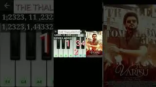 thee thalapathy-walkband (paino tutorial) 