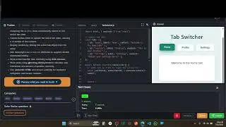 Build a Tab Switcher in React | Dynamic Tabs with Hooks for Interviews