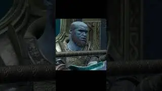 Brok blesses the Draupnir Spear - God of War Ragnarok CutScene
