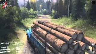 Spin Tires - Безумие в грязи. ZiL-130, UAZ 469