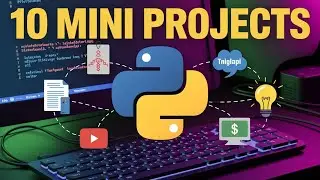 Top 10 Python Projects for Beginners 💻 | With Code & Explanation