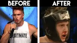 JOE WELLER BEFORE VS AFTER FIGHT **TRASH TALKER**