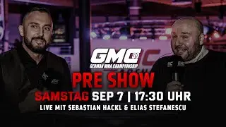 LIVE: GMC 39 PRE-SHOW | 07.September | 17:00 UHR