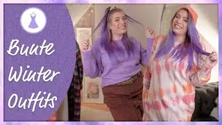 Tschüss Dauer-Schwarz! 🙈 Tipps für bunte Winter Outfits 🌈⛄
