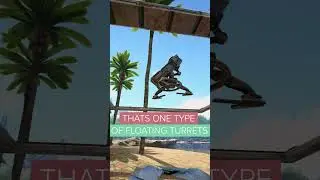 ARK: How to Build Floating Turrets 