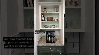 Watch before you try open shelving! #shorts
