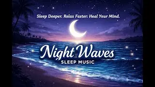 Deep Night Ambience 3 Hours 🌑 Dark Calm Atmosphere | Quiet Sleep Environment