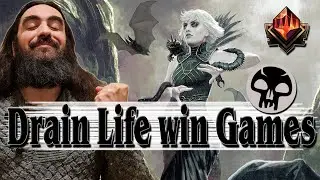 🖤 MONO BLACK IS LIFE 🖤 | DRAINING = WINNING | Patreon Deck by Earl - MTG Arena Mythic Gameplay