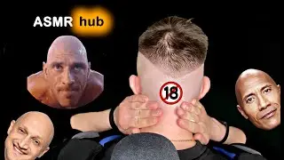 АСМР Салон лысых голов👨🏼‍🦲Звуки Лысины АСМР