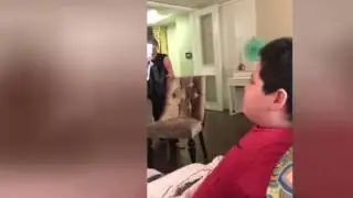 Erdoğan'nın amaliyat olan çocukla görüntülü konuşması