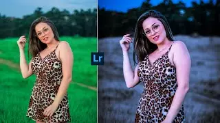 Lightroom Mobile Dark Gray And Blue Tone Photo Editing Tutorial | Free Lightroom Presets Download