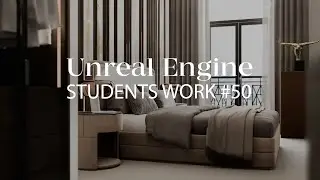 Student's work #50 in Unreal Engine 5 | Interior in Unreal Engine at ARHI.TEACH graphics school